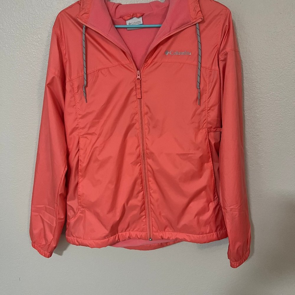 Columbia Flash Forward™ Lined Windbreaker - Salmon Pink